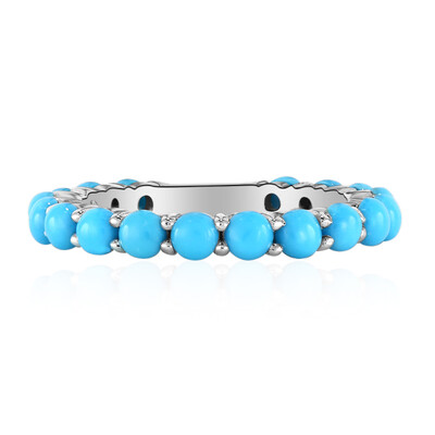 Sleeping Beauty Turquoise Silver Ring