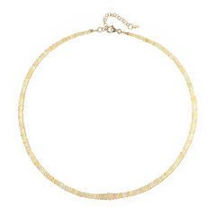 Welo Opal Silver Necklace