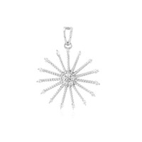 Zircon Silver Pendant