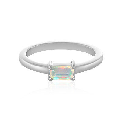 Welo Opal Silver Ring