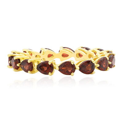 Mozambique Garnet Silver Ring