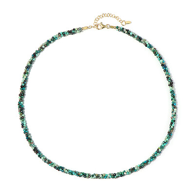 Chrysokolla Silver Necklace
