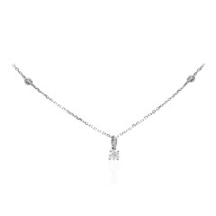 18K SI2 (H) Diamond Gold Necklace (CIRARI)