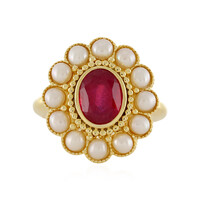 Madagascar Ruby Silver Ring