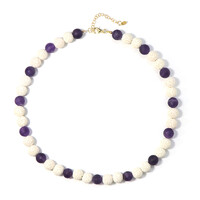 Amethyst Silver Necklace