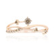 9K SI1 Argyle Rose De France Diamond Gold Ring (Annette)
