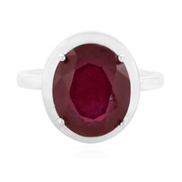 Madagascar Ruby Silver Ring