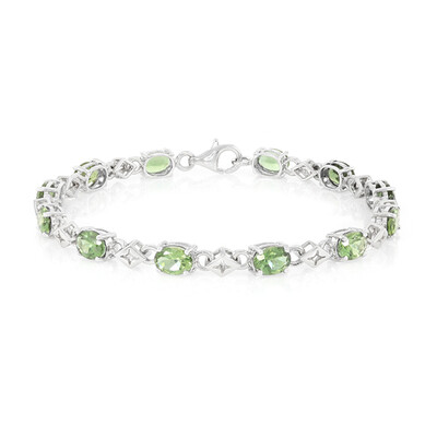 Russian Apatite Silver Bracelet