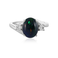 Mezezo Opal Silver Ring