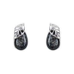 Baltic Amber Silver Earrings