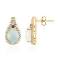 Welo Opal Silver Earrings