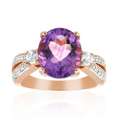 Amethyst Silver Ring