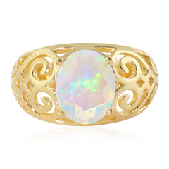 Welo Opal Silver Ring