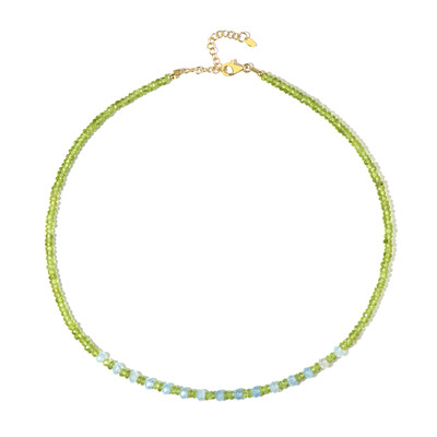Peridot Silver Necklace