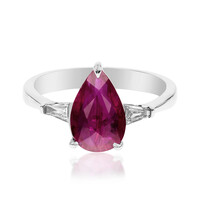 18K AAA Brazilian Rubelite Gold Ring (CIRARI)