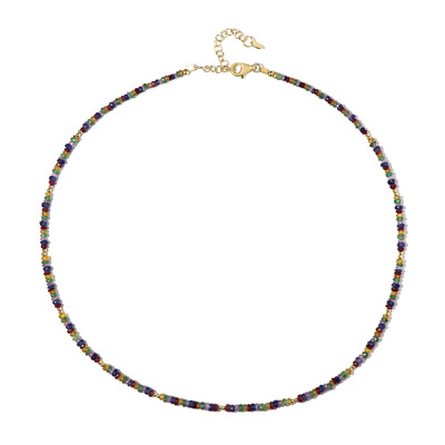 Yellow Sapphire Silver Necklace