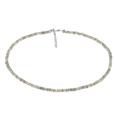 Labradorite Silver Necklace