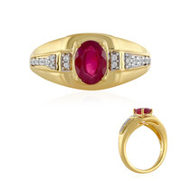 Madagascar Ruby Silver Ring