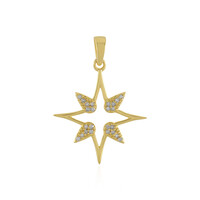 I3 (H) Diamond Silver Pendant