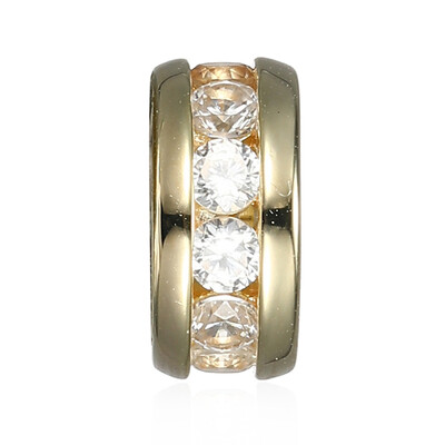 Zircon Silver Pendant (Adela Silber)