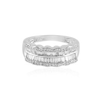 18K SI1 (H) Diamond Gold Ring