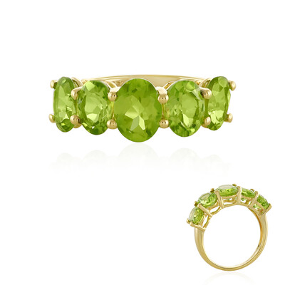 Peridot Silver Ring
