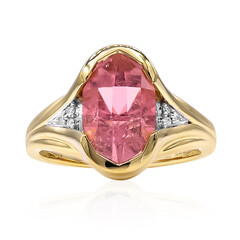 18K Californian Pink Tourmaline Gold Ring (Amanda Adkins)