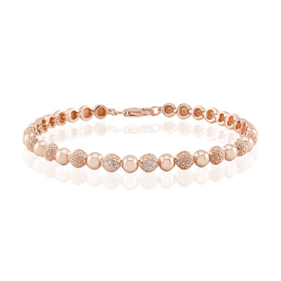 I3 (I) Diamond Silver Bracelet
