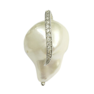 Freshwater pearl Silver Pendant