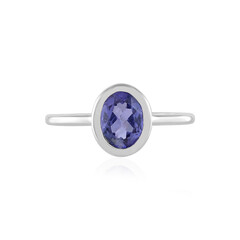 Tanzanite Silver Ring