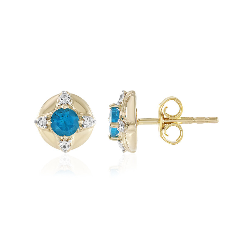 Neon apatite earrings deals