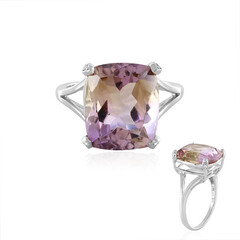 Anahi Ametrine Silver Ring
