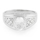 Petalite Silver Ring