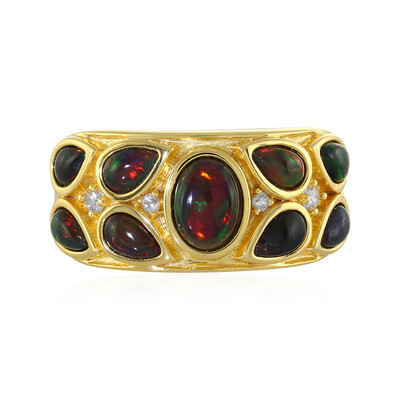 Mezezo Opal Silver Ring