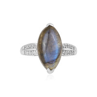 Labradorite Silver Ring
