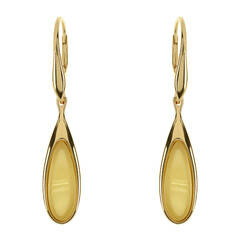 Baltic Amber Silver Earrings