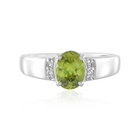 Sphene Silver Ring