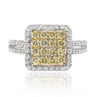 14K SI Yellow Diamond Gold Ring (CIRARI)