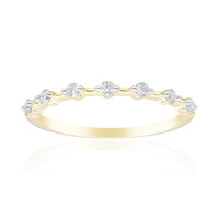 9K SI1 (G) Diamond Gold Ring