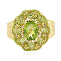 Peridot Silver Ring
