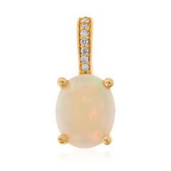 18K Welo Opal Gold Pendant