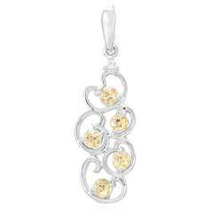 Imperial Topaz Silver Pendant