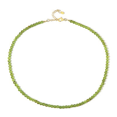 Peridot Silver Necklace