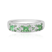 Tsavorite Silver Ring