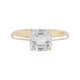 White Topaz Silver Ring