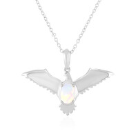 Welo Opal Silver Necklace