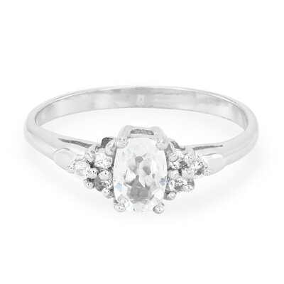 Himalayan Beryl Silver Ring