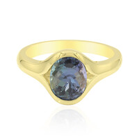9K Unheated Tanzanite Gold Ring