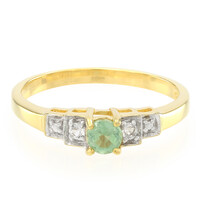 Mint Kyanite Silver Ring