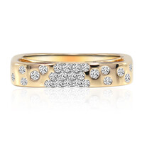 9K SI1 (G) Diamond Gold Ring